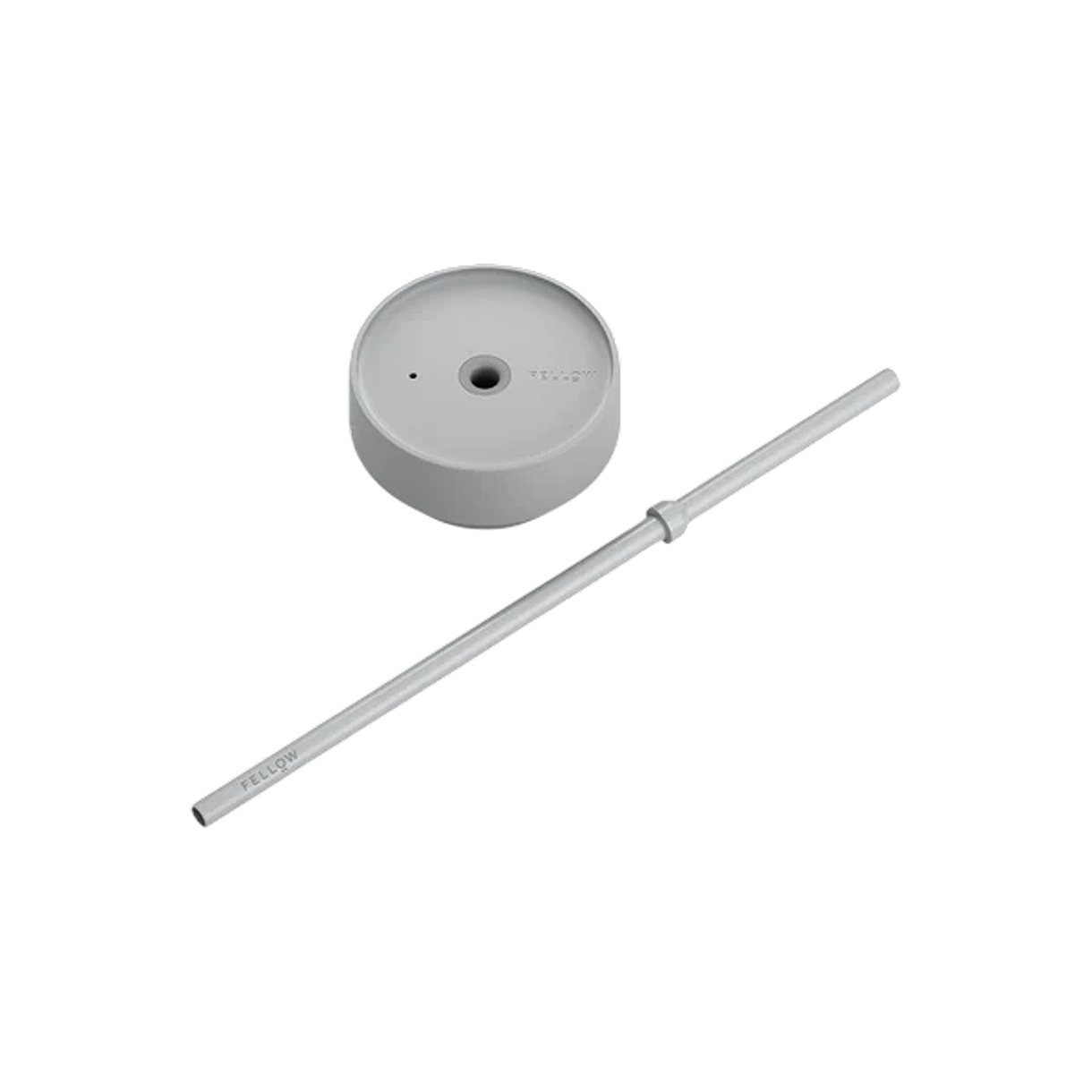 9810827010859 Fellow Carter Cold Lid + Straw 16oz – Gray