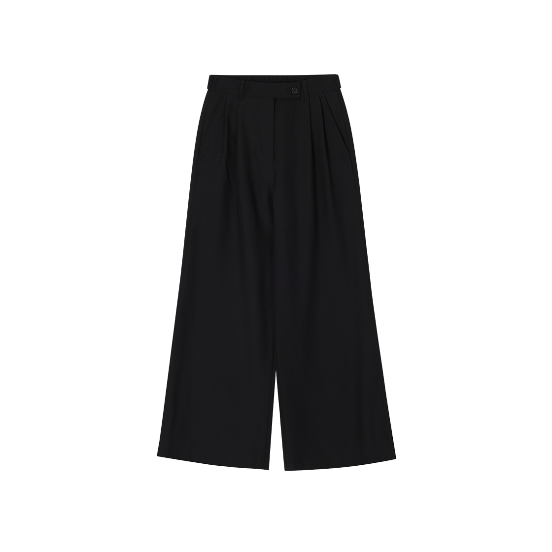 WH5PT503BK (W) SONGZIO Flare Cut Pants Black