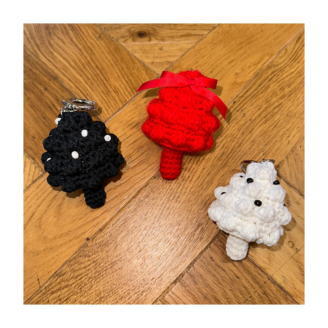 체리드라이버 크로셰 머쉬룸 키링(Cherry Driver Crochet Mushroom Keyring) - 3