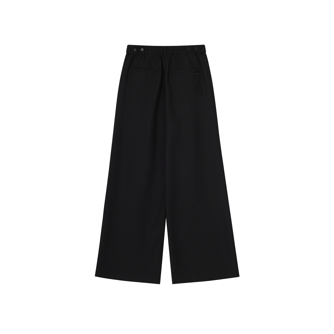 (W) 송지오 플레어 컷 팬츠 블랙((W) SONGZIO Flare Cut Pants Black) - 2