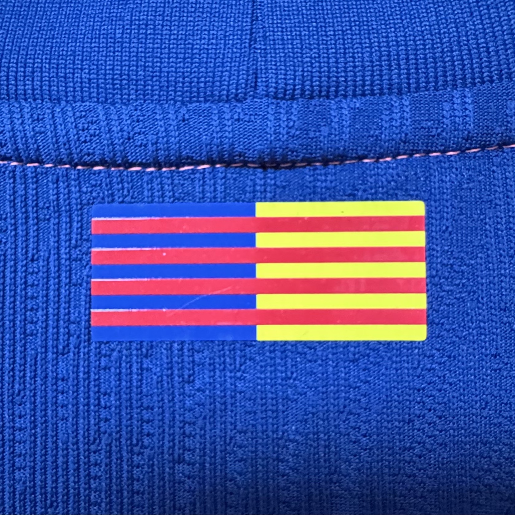 Nike FC Barcelona 2025/26 Match 3rd Dri-Fit ADV Total 90 Authentic Jersey Bright Mango Midnight Navy (Non Marking Ver.), Nike FC Barcelona 2025/26 Stadium 3rd Dri-Fit Total 90 Replica Jersey Bright Mango Midnight Navy (Non Marking Ver.) 착용 스타일 - 10