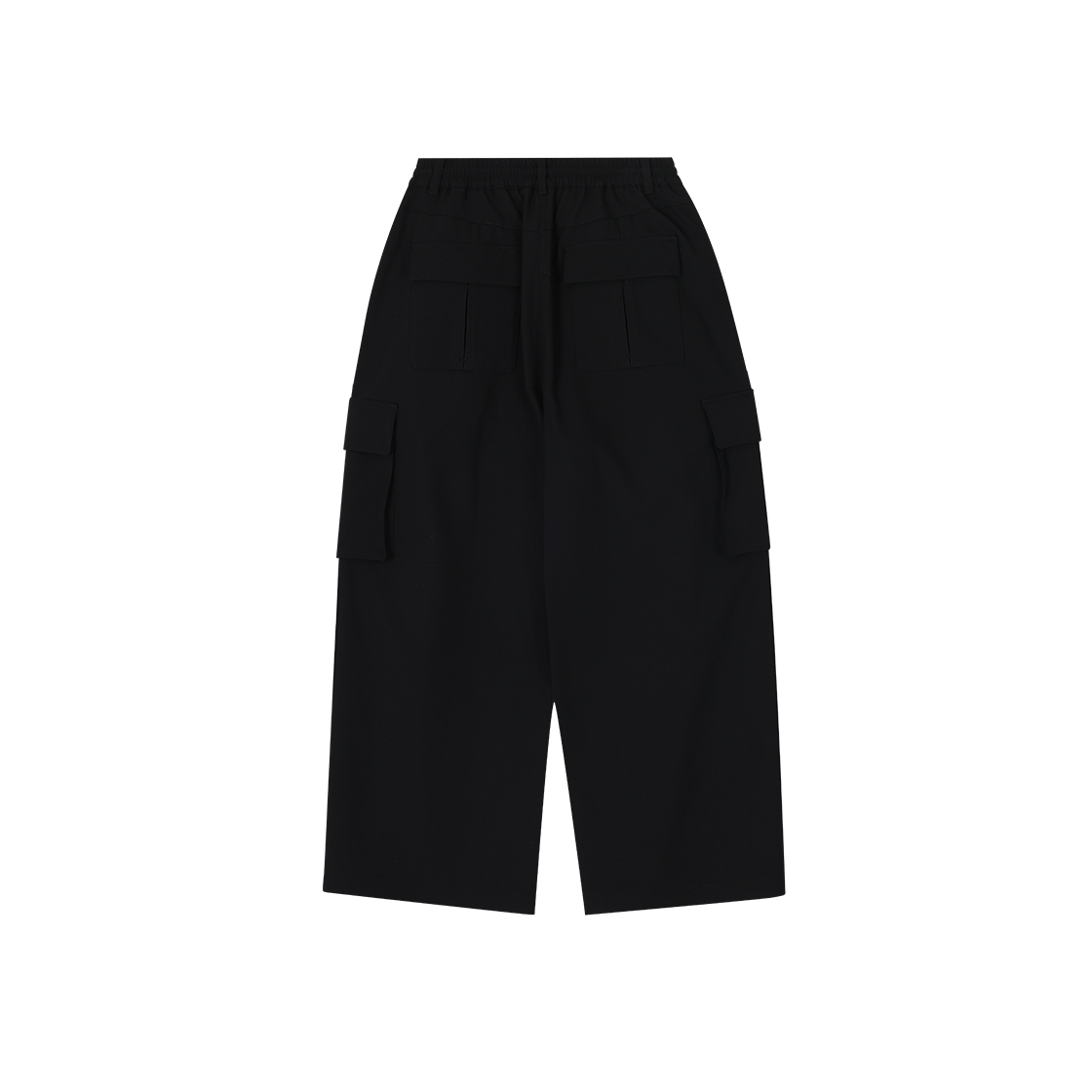 (W) 송지오 카고 와이드 팬츠 블랙((W) SONGZIO Cargo Wide Pants Black) - 2