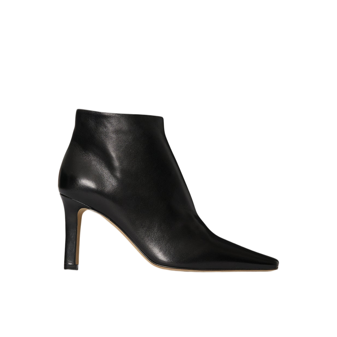 (W) 더 로우 칼라 80 부츠 레더 블랙((W) The Row Carla 80 Boot in Leather Black) - 1