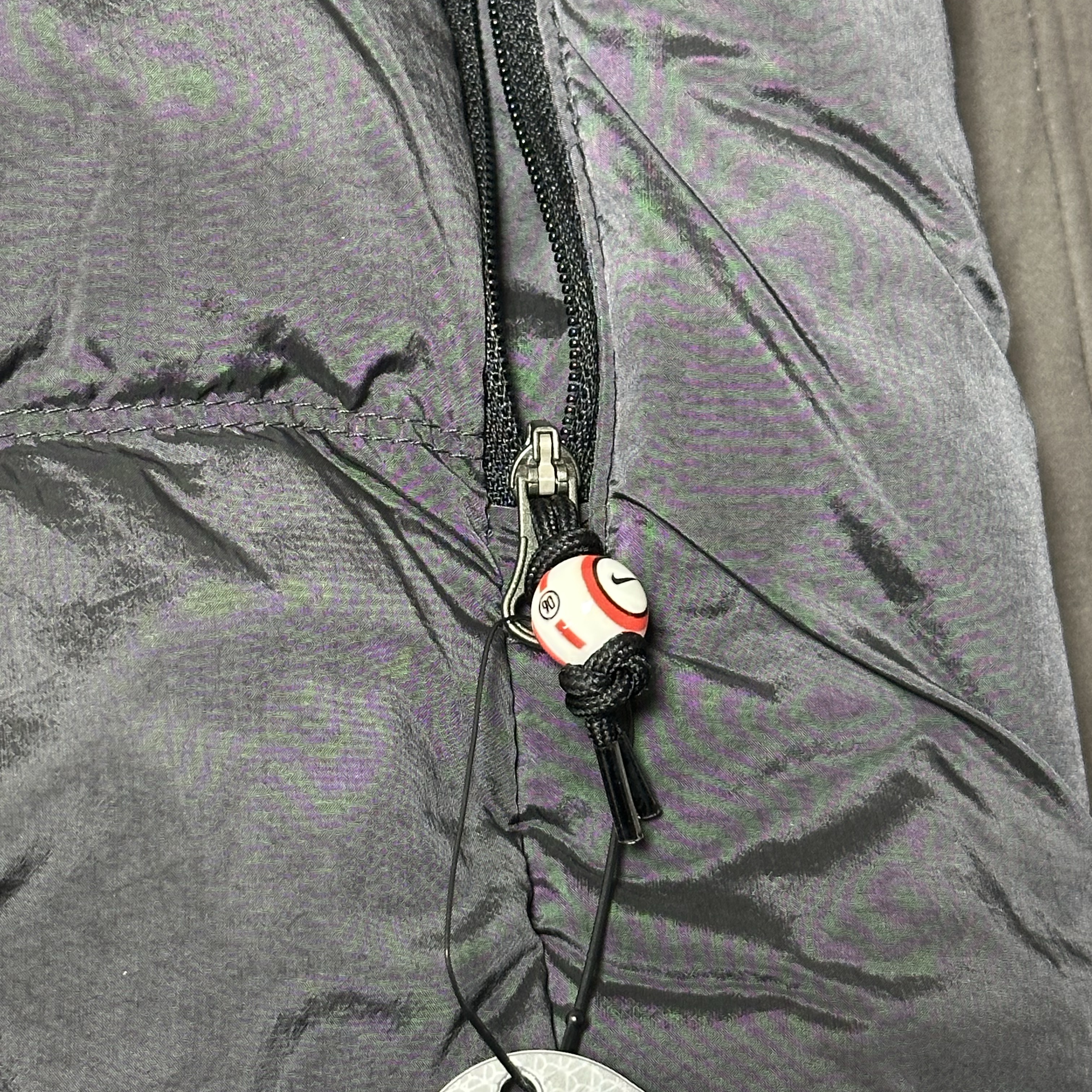 Nike Total 90 Therma-Fit Football Puffer Jacket Black Sail - Asia 착용 스타일