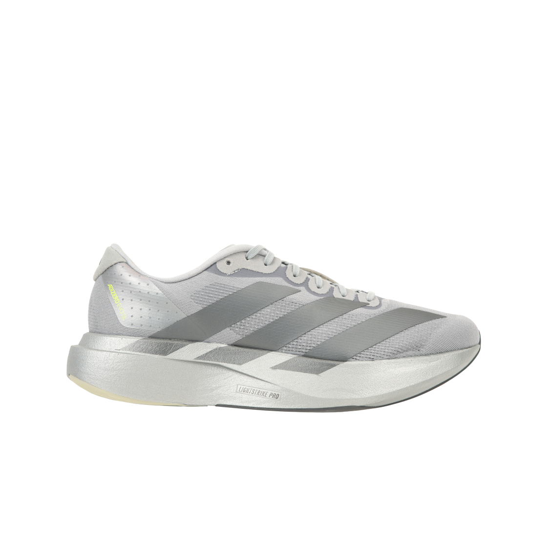 아디다스 아디제로 EVO SL 실버 메탈릭 아이언 메탈릭(Adidas Adizero EVO SL Silver Metallic Iron Metallic)