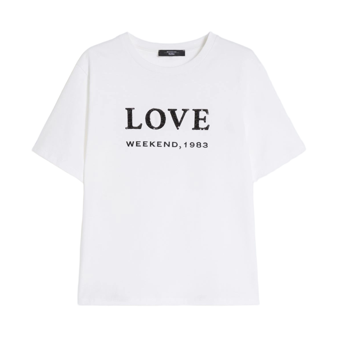 AGILE-001 (W) Weekend Max Mara Agile Cotton T-Shirt White