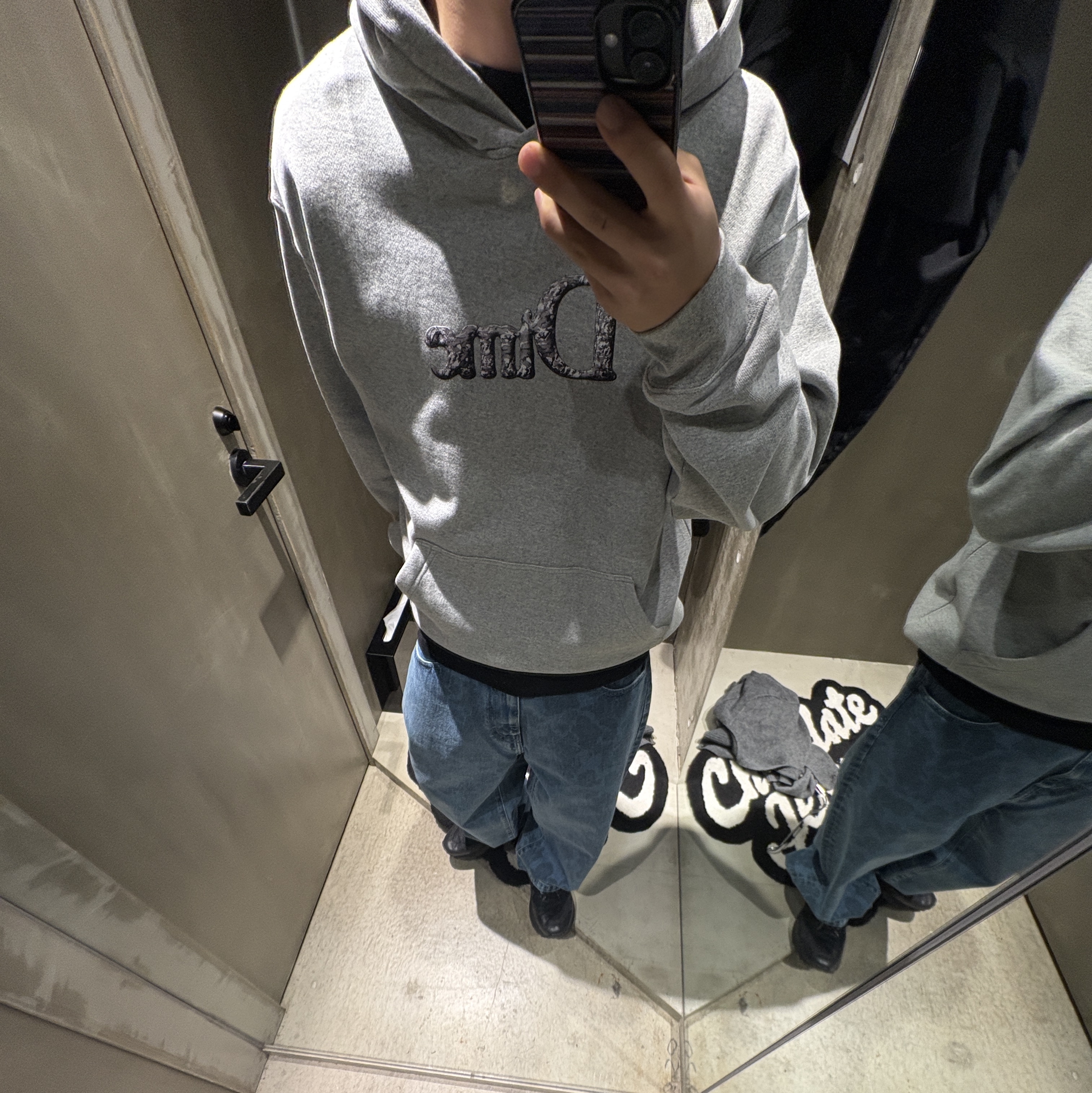 Carhartt WIP Duck Landon Pants Camo Duck Blue Bleached, Asics Gel-Trabuco 12 Gore-Tex Black Graphite Grey 착용 스타일