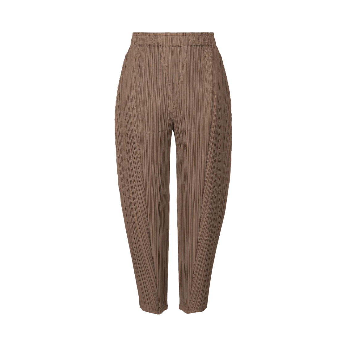 (W) 플리츠 플리즈 이세이 미야케 시커 바텀 2 브라운((W) Pleats Please Issey Miyake Thicker Bottoms 2 Brown) - 1
