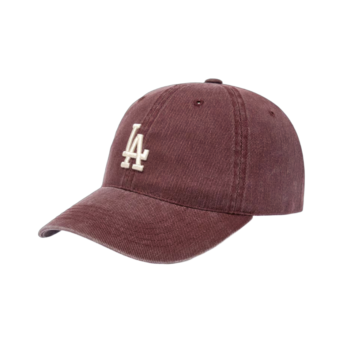 3ACPVV14N-07WID MLB Basic Washed Unstructured Ball Cap Los Angeles Dodgers Pink