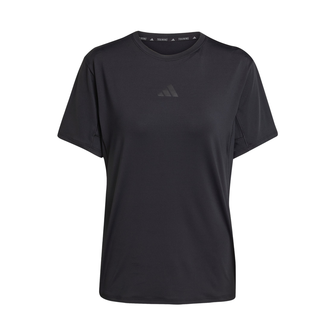 (W) 아디다스 D4T 고투 티셔츠 블랙 - KR 사이즈((W) Adidas D4T Go-To T-Shirt Black - KR Sizing) - 1