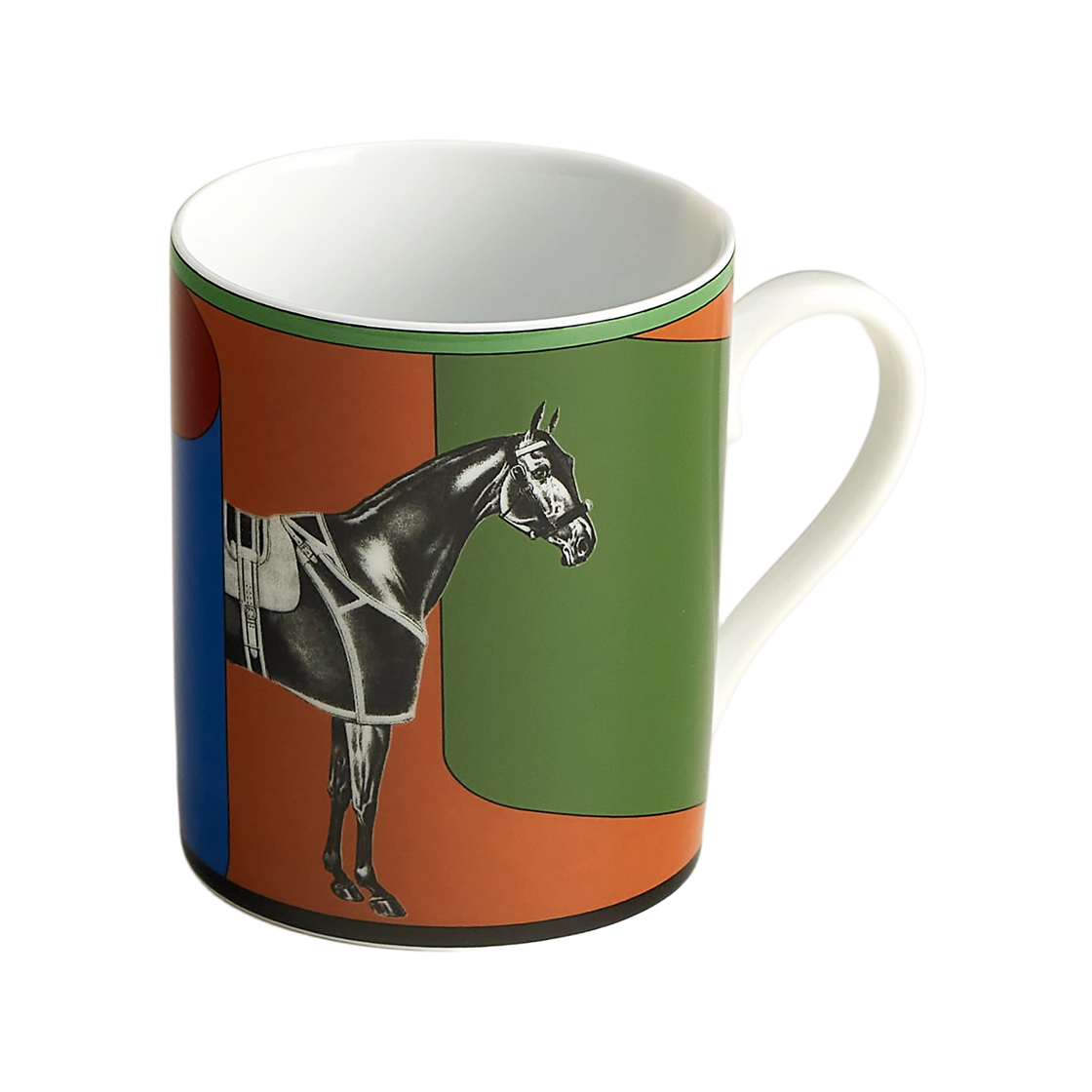 P052003P Hermes La Serpentine Mug No.3 Sans Coloris (1 Plate)