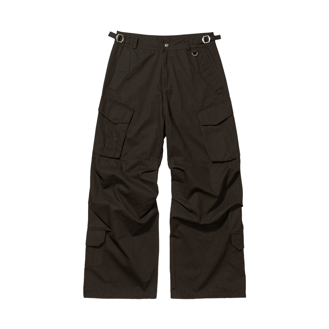 플레이버리즘 빈티지 워시드 카고팬츠 워시드 다크 브라운(Flavorism VTG Washed Cargo Pants Washed Dark Brown)