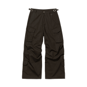 Flavorism VTG Washed Cargo Pants Washed Dark Brown