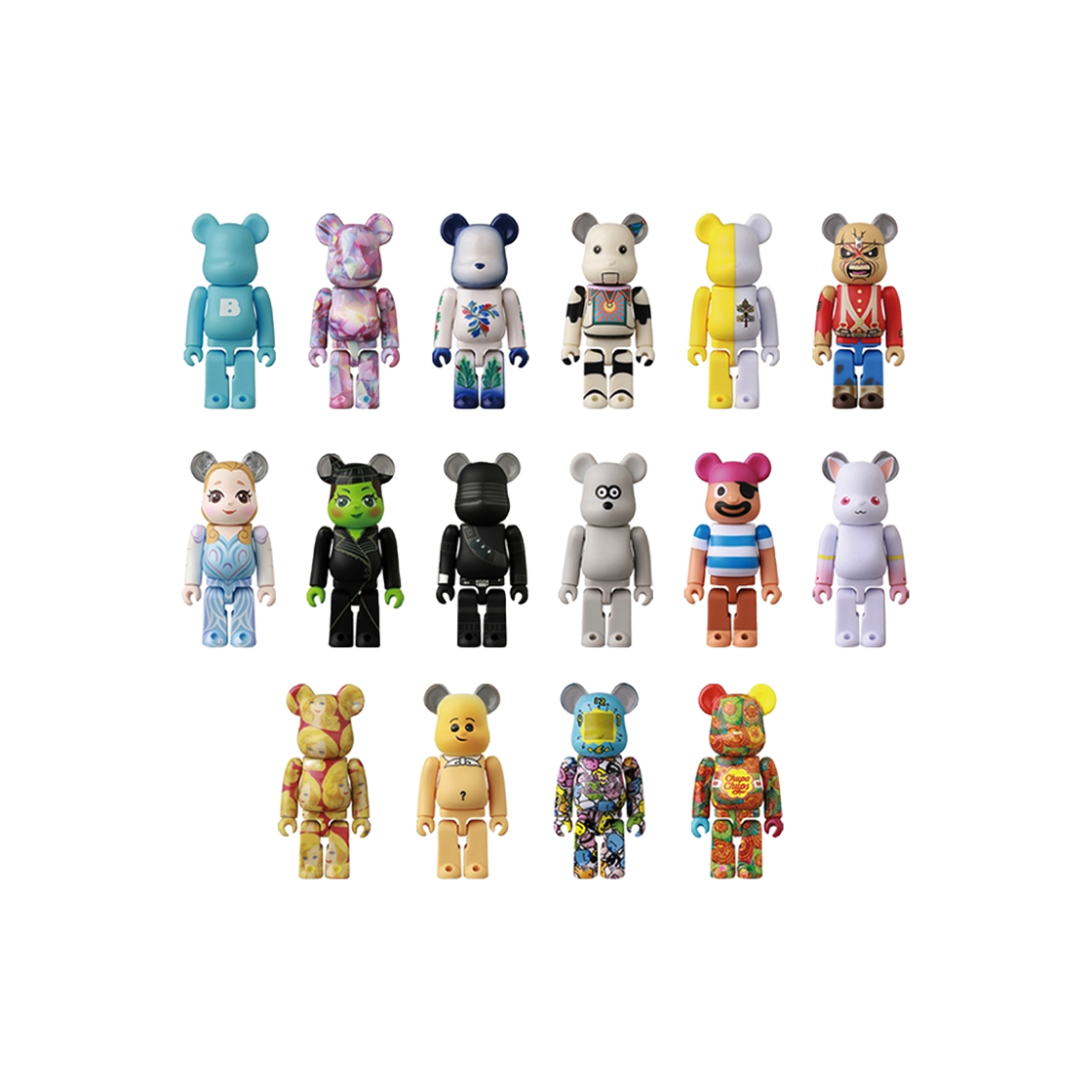 킨키로봇 베어브릭 시리즈 51탄5개 세트(2600051)(KINKIROBOT Bearbrick 51 Series 5Set)