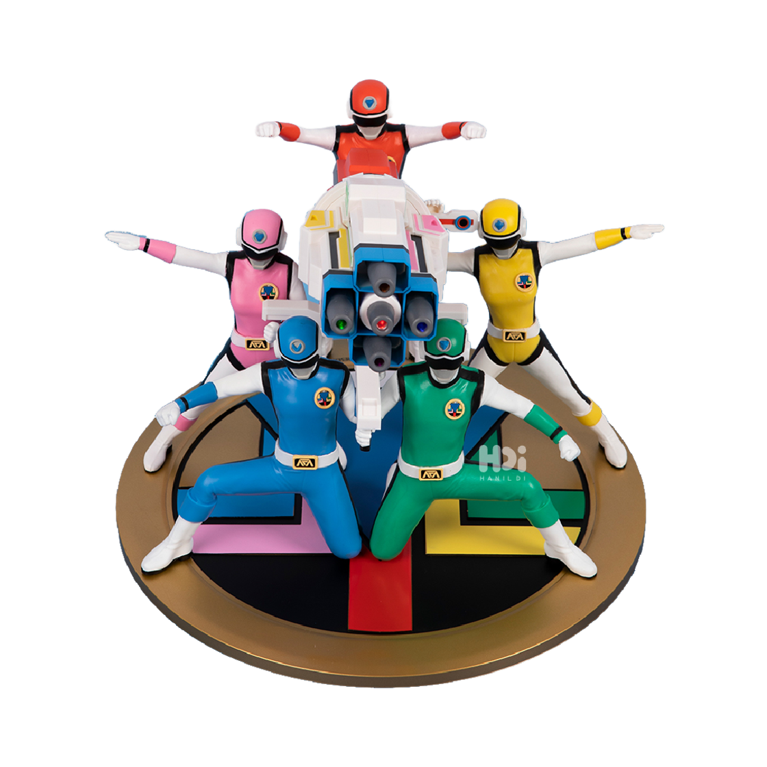애니모어 지구방위대 후뢰시맨 롤링발칸 피규어 조명(Animore Choushinsei Flashman Rolling Vulcan Figure Light)