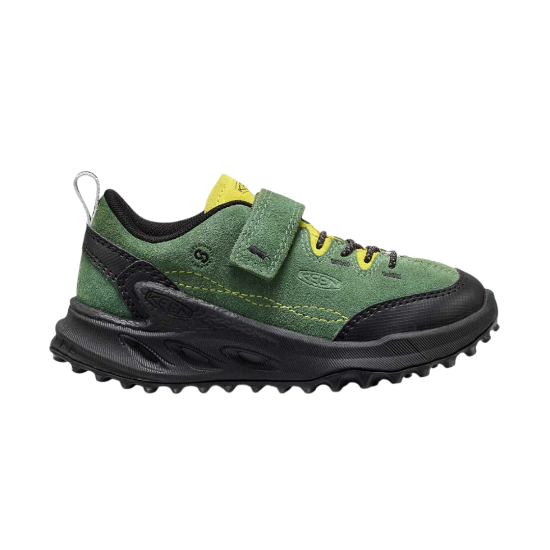 킨 재스퍼 자이오닉 키즈 유아용 스니커즈 브론즈 그린 이브닝 프림로즈(Keen JASPER ZIONIC Kids Little Kids Sneakers Bronze Green Evening Primrose)