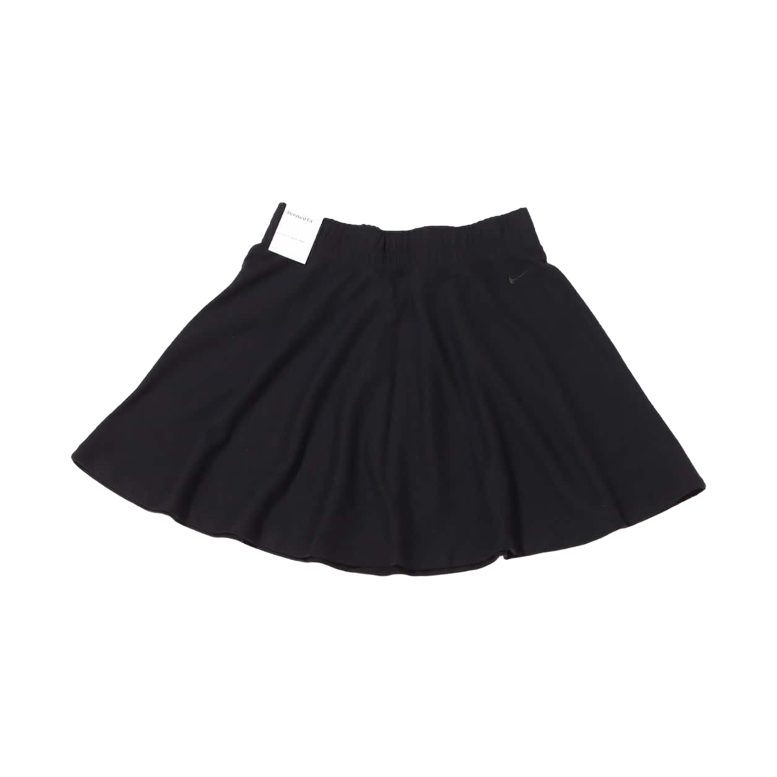 (W) 나이키 NSW 피케 스커트 블랙 - 아시아((W) Nike NSW Pique Skirt Black - Asia) - 2