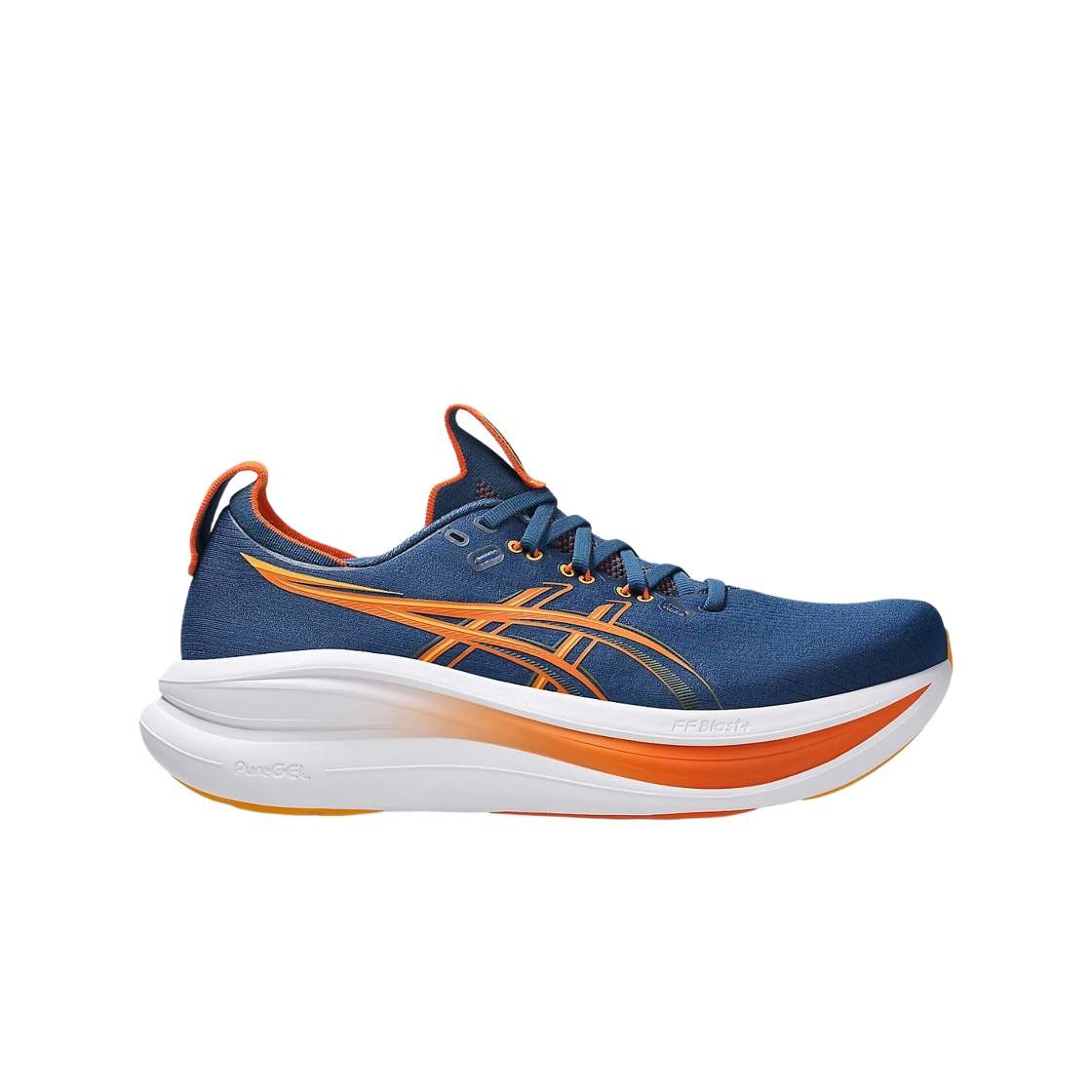 1011C144-401 Asics Gel-Nimbus 28 Twilight Blue Anzu - 2E Wide