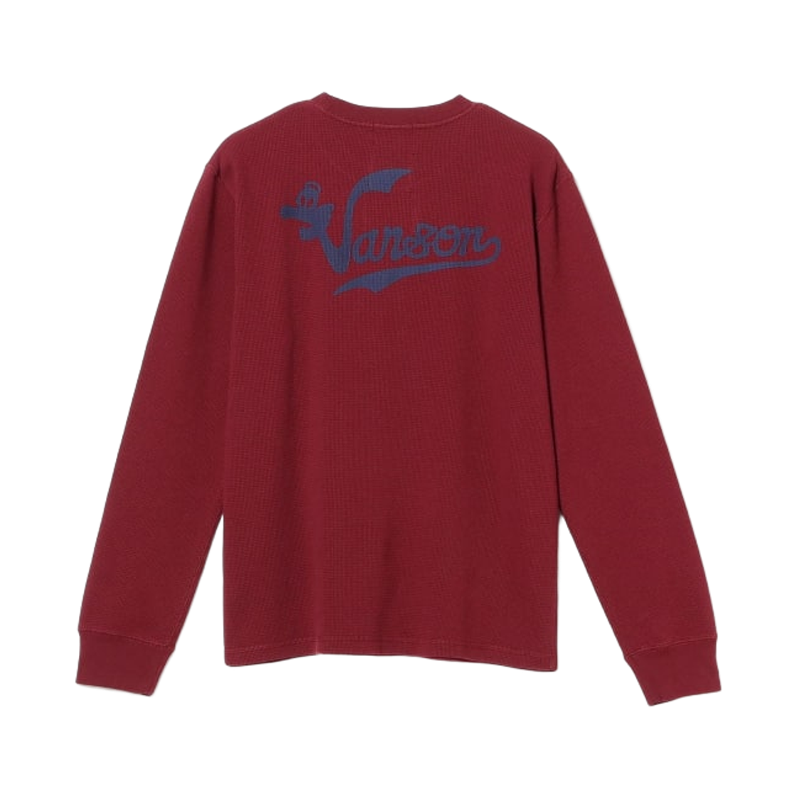 밴슨 x 타페이 x 퓨처 아카이브 빔즈 써멀 롱슬리브 티셔츠 버건디(Vanson x Tappei x Future Archive Beams Thermal Long Sleeve T-Shirt Burgundy) - 2