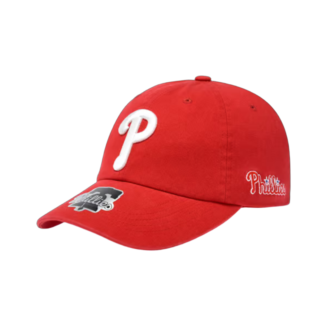 MLB 시그니처 언스트럭쳐 볼캡 필라델피아 필리스 레드(MLB Signature Unstructured Ball Cap Philadelphia Phillies Red) - 1