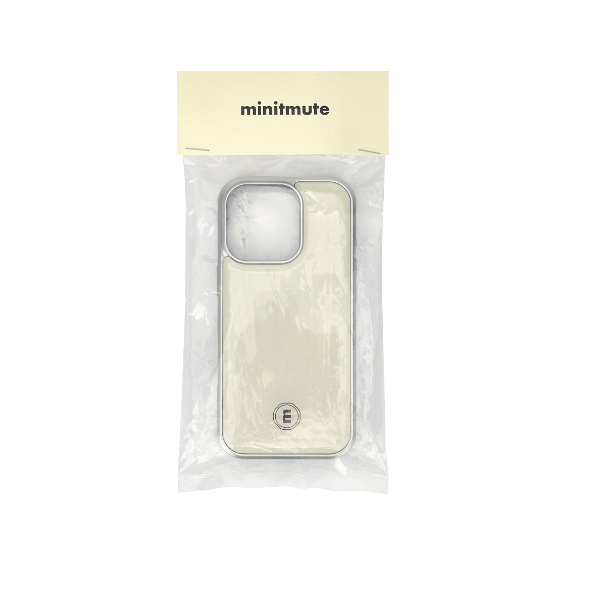 미닛뮤트 아이폰 실버 케이스 버터(Minitmute iPhone Silver Case Butter)