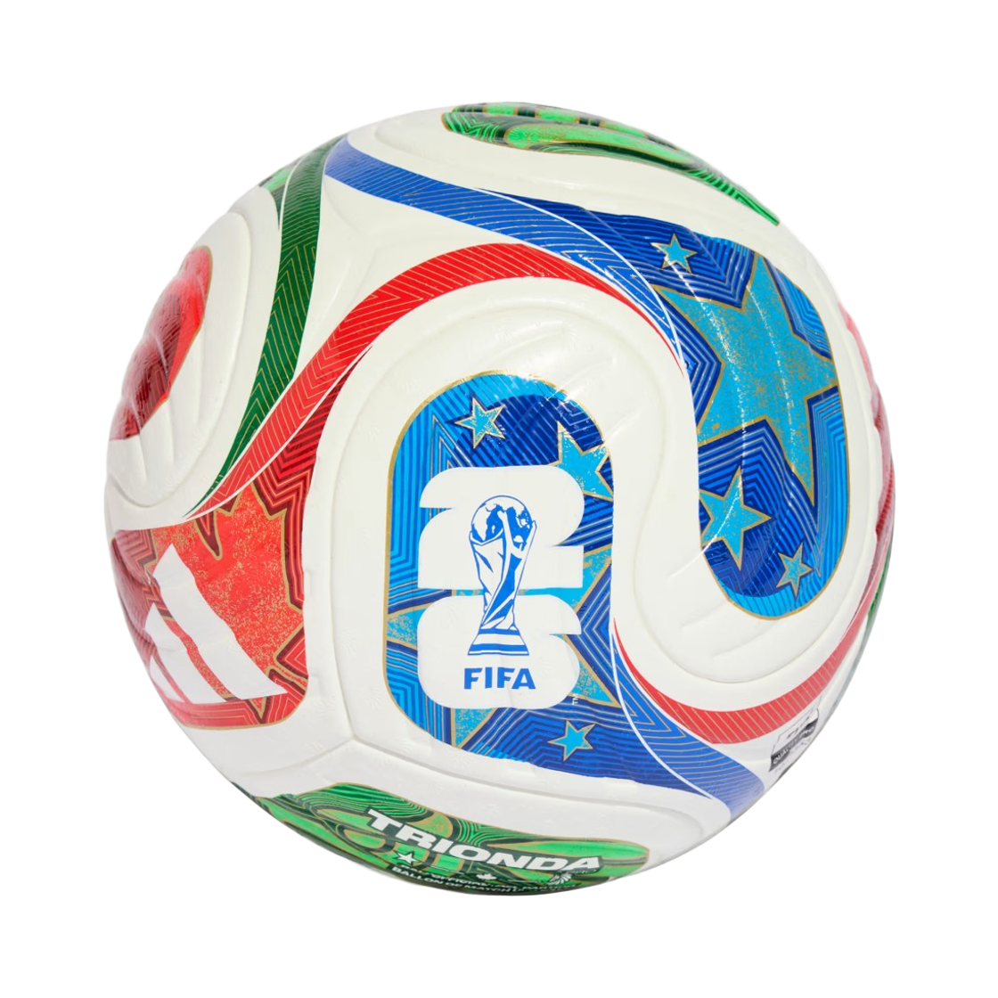 아디다스 26 피파 월드컵 트리온다 프로 볼 화이트 솔라 블루(Adidas 26 FIFA World Cup Trionda Pro Ball White Solar Blue)