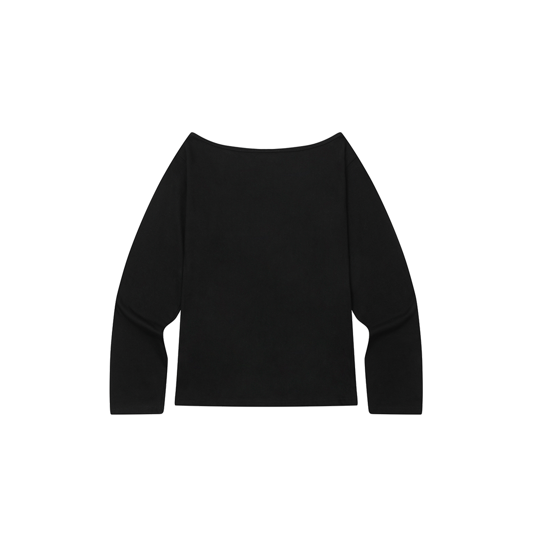 무센트 404 에러 크랙 로고 원 숄더 긴팔 티 (2컬러) 블랙(MUCENT 404 Error Crack Logo One Shoulder T (2Color) Black) - 2