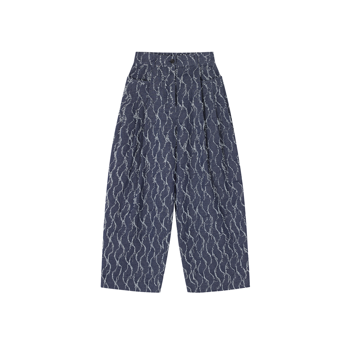 WH5PT518BL (W) SONGZIO Level Volume Wide Pants Blue