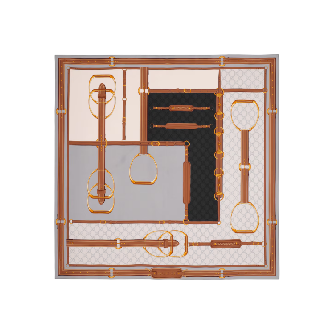 구찌 813625 프린트 실크 트윌 까레 90x90 스카프aa60138(Gucci 813625 Printed Silk Twill 90x90 Scarf)