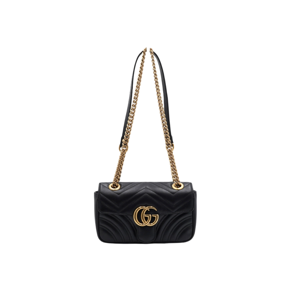 구찌 446744 GG마몽 미니 체인 숄더백 겸 크로스백aa60063(Gucci 446744 GG Marmont Mini Chain Shoulder Bag/Crossbody) - 1