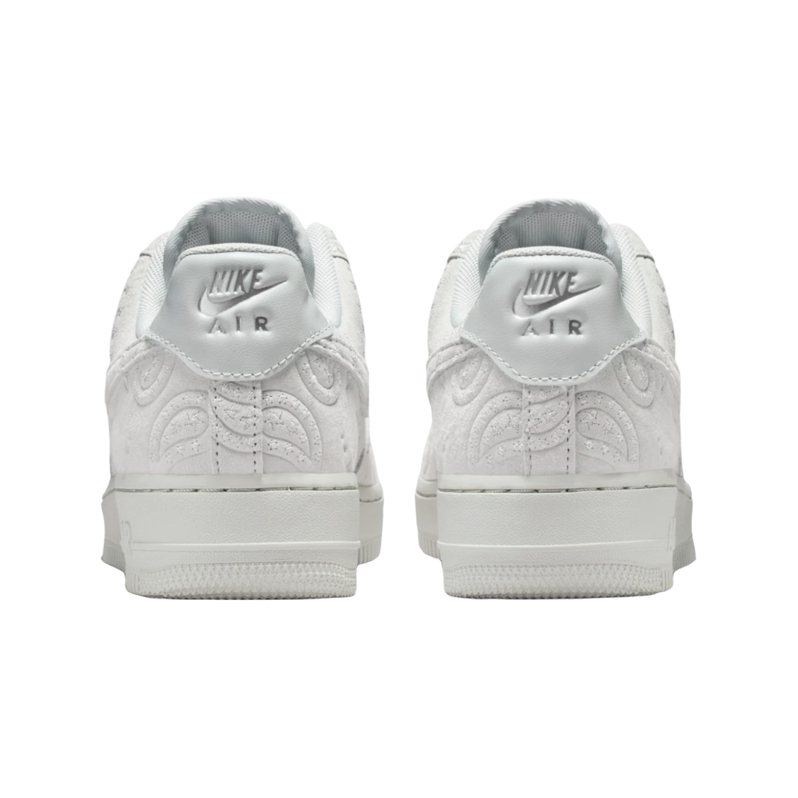 (W) 나이키 에어포스 1 로우 그레이 포그 메탈릭 실버((W) Nike Air Force 1 Low Grey Fog Metallic Silver) - 3