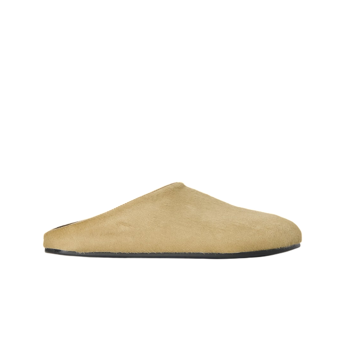 (W) 더 로우 허드슨 슬라이드 포니 아이언 그레이((W) The Row Hudson Slide in Pony Iron Grey)