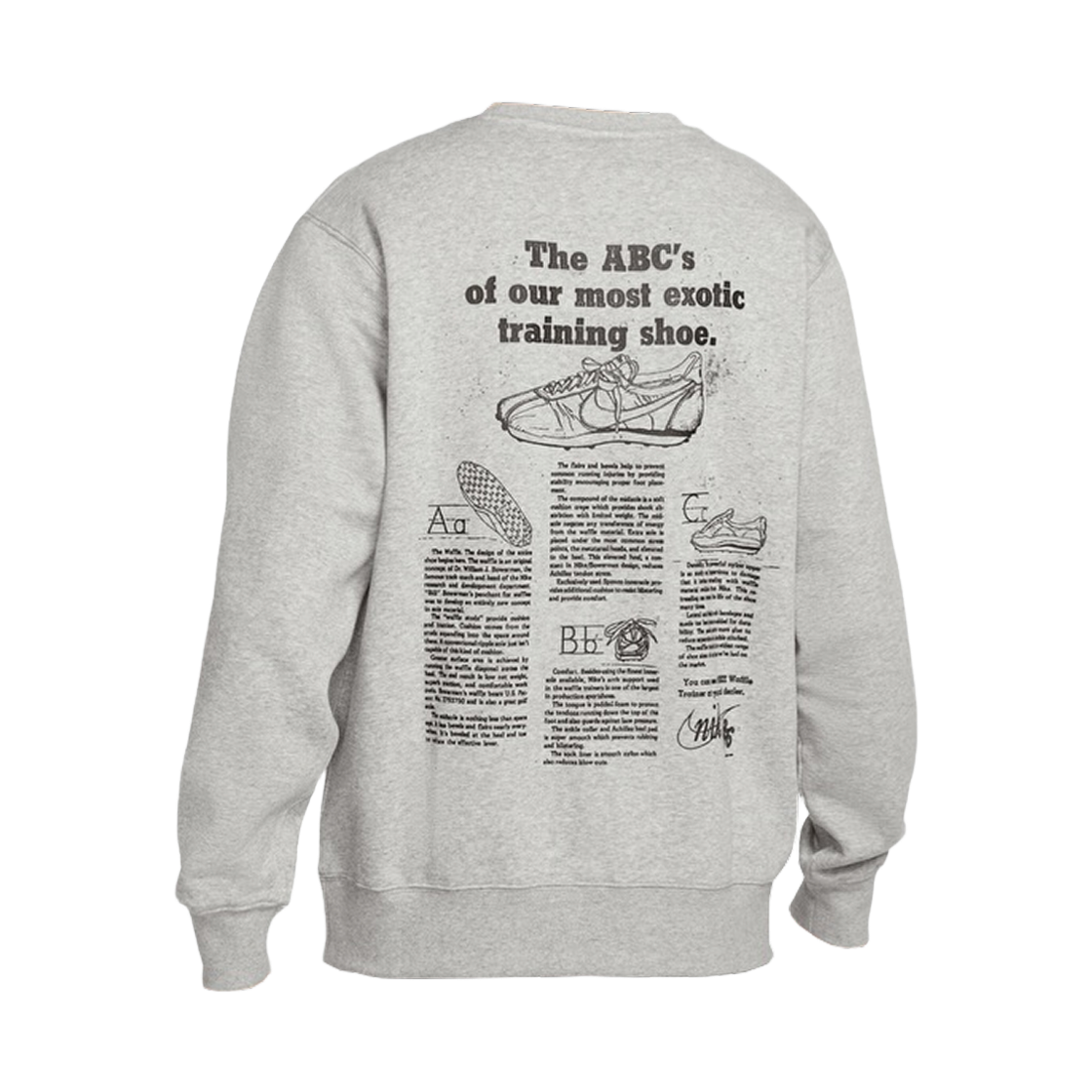 나이키 NSW 클럽 스웨트셔츠 그레이 (IF0680-063)(Nike NSW Club Sweatshirt Grey (IF0680-063)) - 2