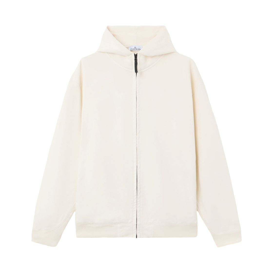 L1S4561000-02S0124-V0093 Stone Island 6100002 Cotton Fleece Comfort-Fit Zip-Up Sweatshirt Year of The Horse '026 Ivory - 26SS
