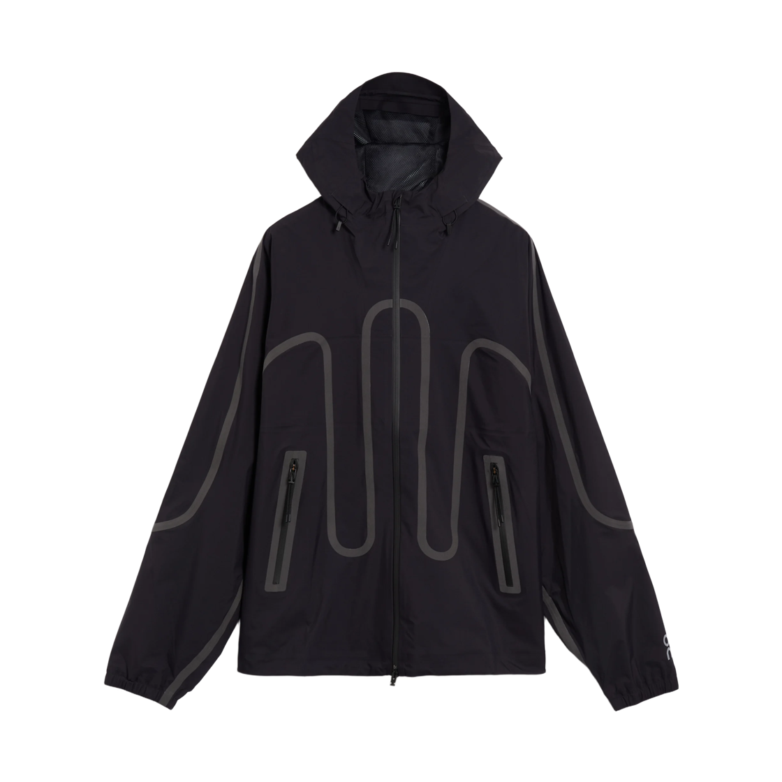 온 러닝 워터프루프 자켓 아이콘 블랙(On Running Waterproof Jacket IKON Black)