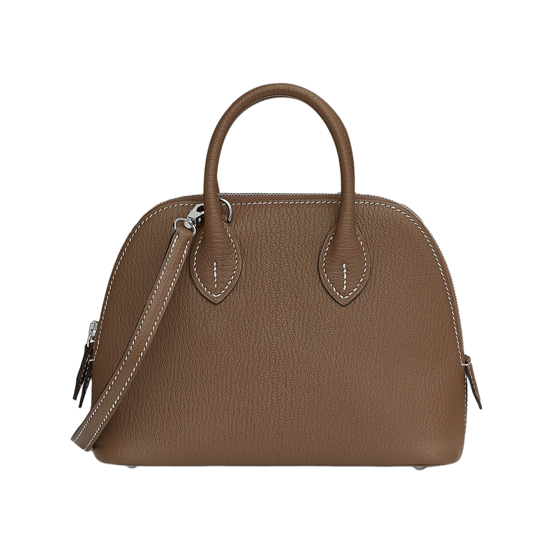 에르메스 볼리드 1923 미니백 미조레 고트스킨 & 팔라듐 하드웨어 에뚜쁘(Hermes Bolide 1923 Mini Bag Mysore Goatskin & Palladium Etoupe) - 1