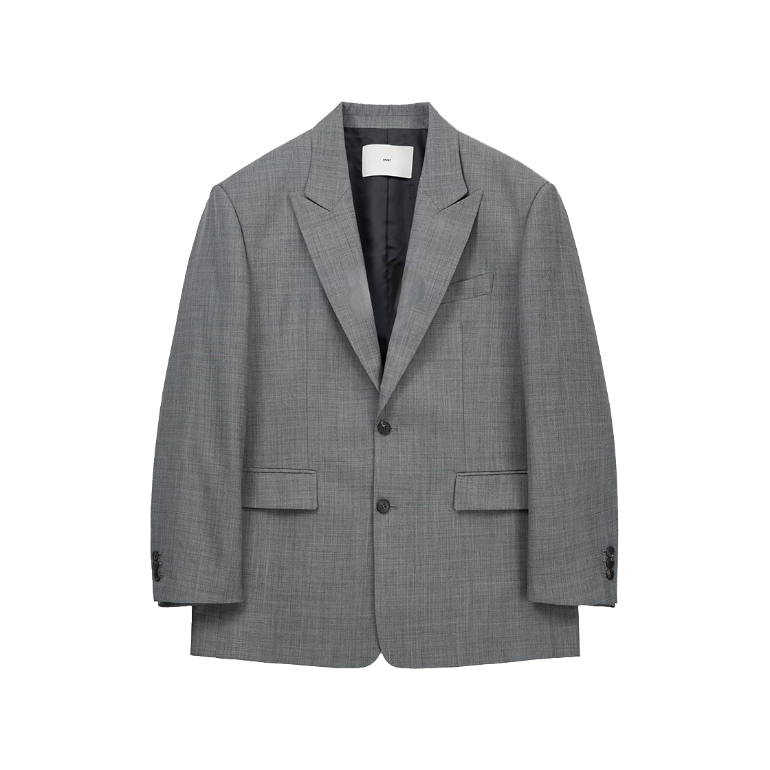 티엔지티 우먼 똘레노 스트럭처 울 자켓 미드그레이(TNGT W Tollegno Structure Wool Jacket Mid Grey)