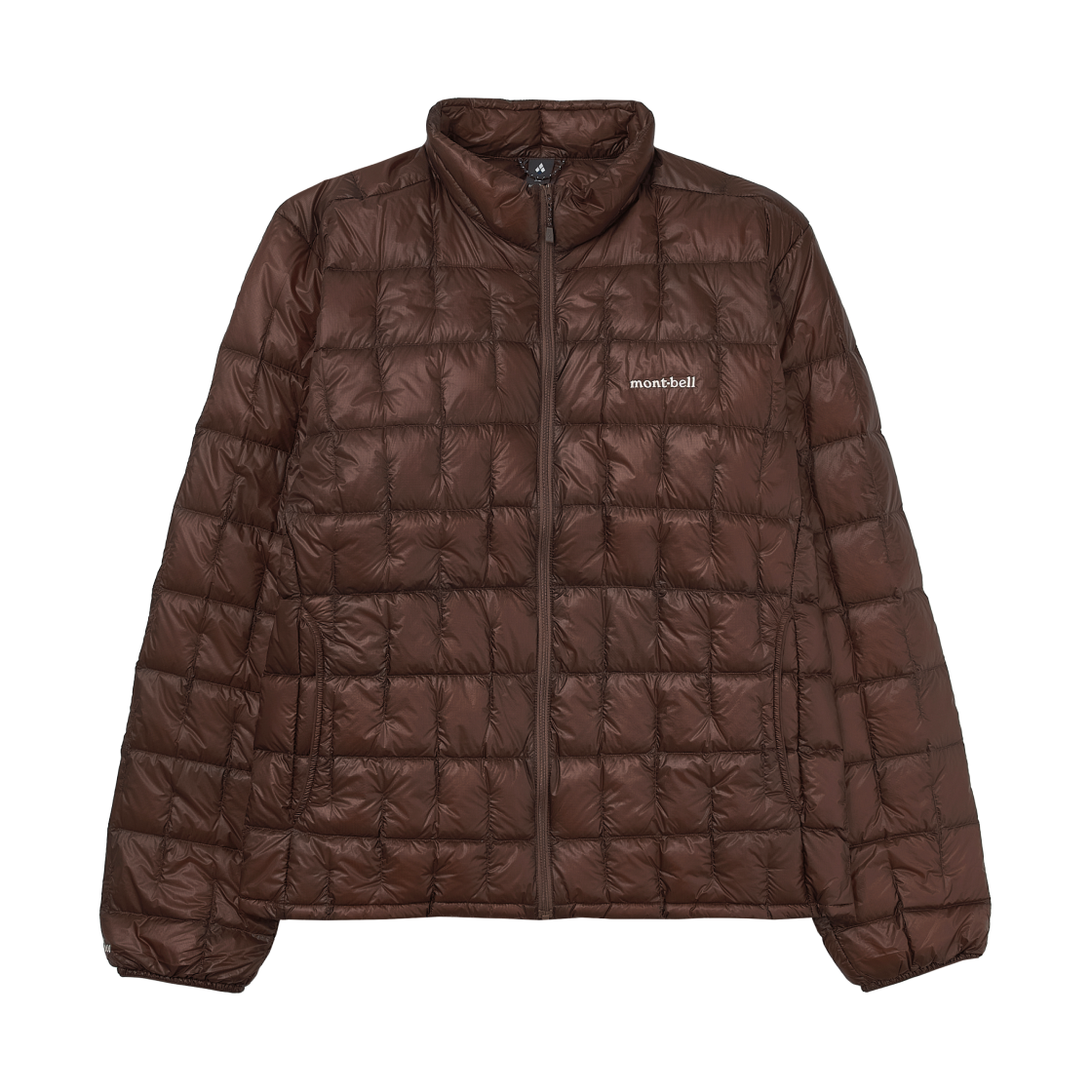 1101493 Montbell Plasma 1000 Down Jacket Brown