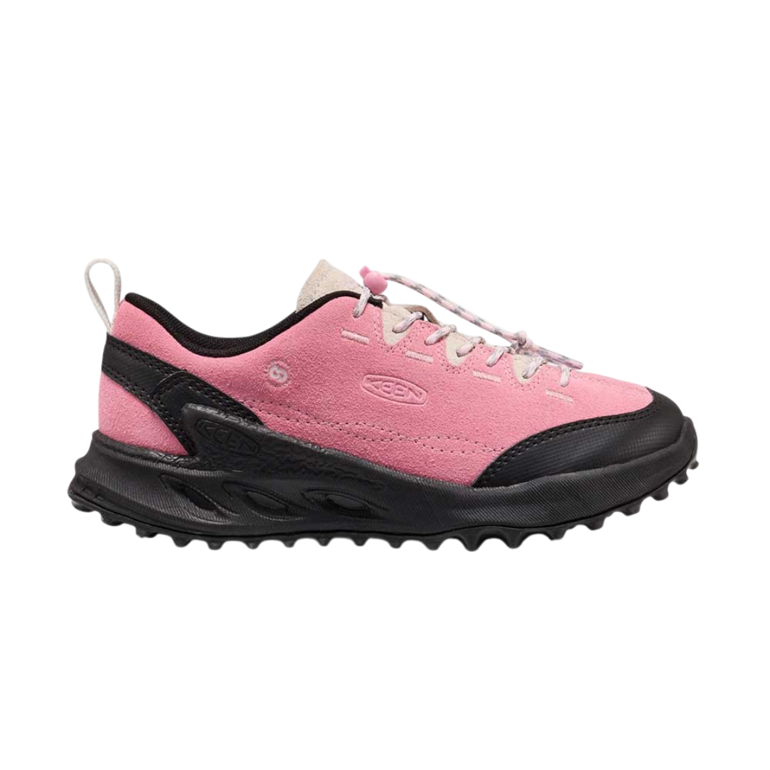 킨 재스퍼 자이오닉 주니어 아동용 스니커즈 캐시미어 로즈 기글 핑크(Keen JASPER ZIONIC Junior Big Kids Sneakers Cashmere Rose Giggle Pink)
