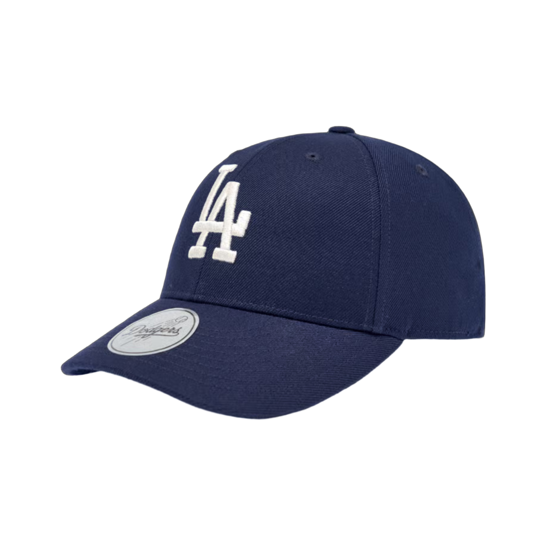 3ACPBB25N-07NYS MLB Signature Patch Structured Ball Cap Los Angeles Dodgers Navy