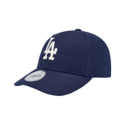 MLB Signature Patch Structured Ball Cap Los Angeles Dodgers Navy