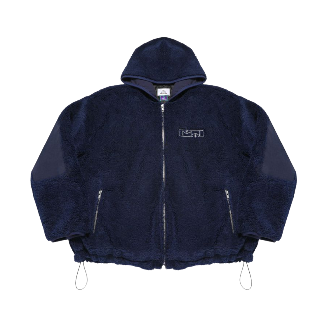 엠제이디 x 위켄드 애프터눈 스쿼드 MW 셔링 후드 자켓 네이비