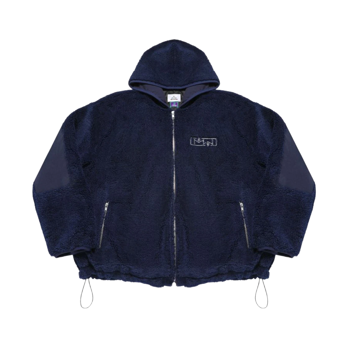 MJD MJD x Weekend Afternoon Squad MW Shearing Hooded Jacket Navy · ONE SIZE
