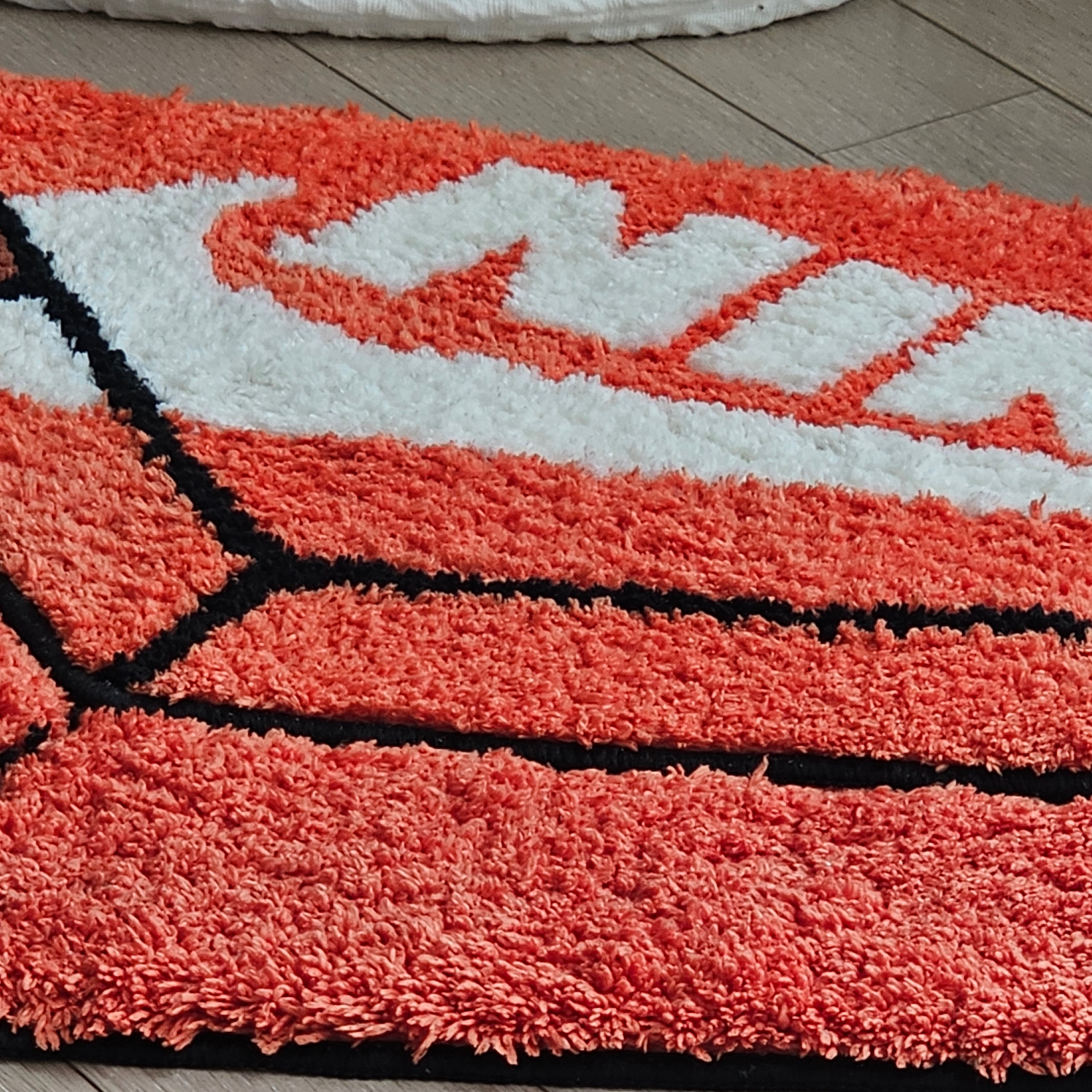 Nike Box Rugmat Orange 착용 스타일