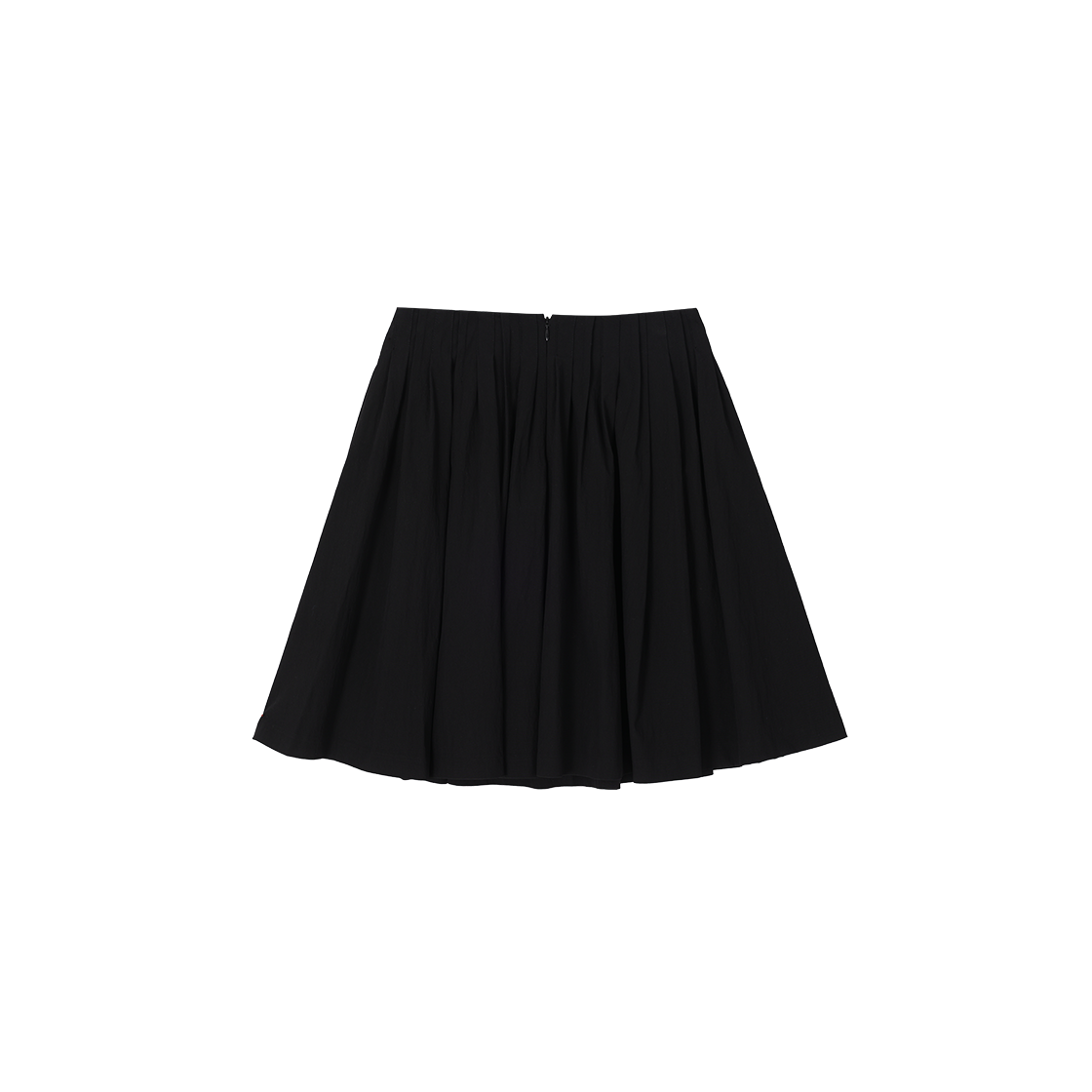 (W) 송지오 엣지 폴드 스커트 블랙((W) SONGZIO Edge Fold Skirt Black) - 2