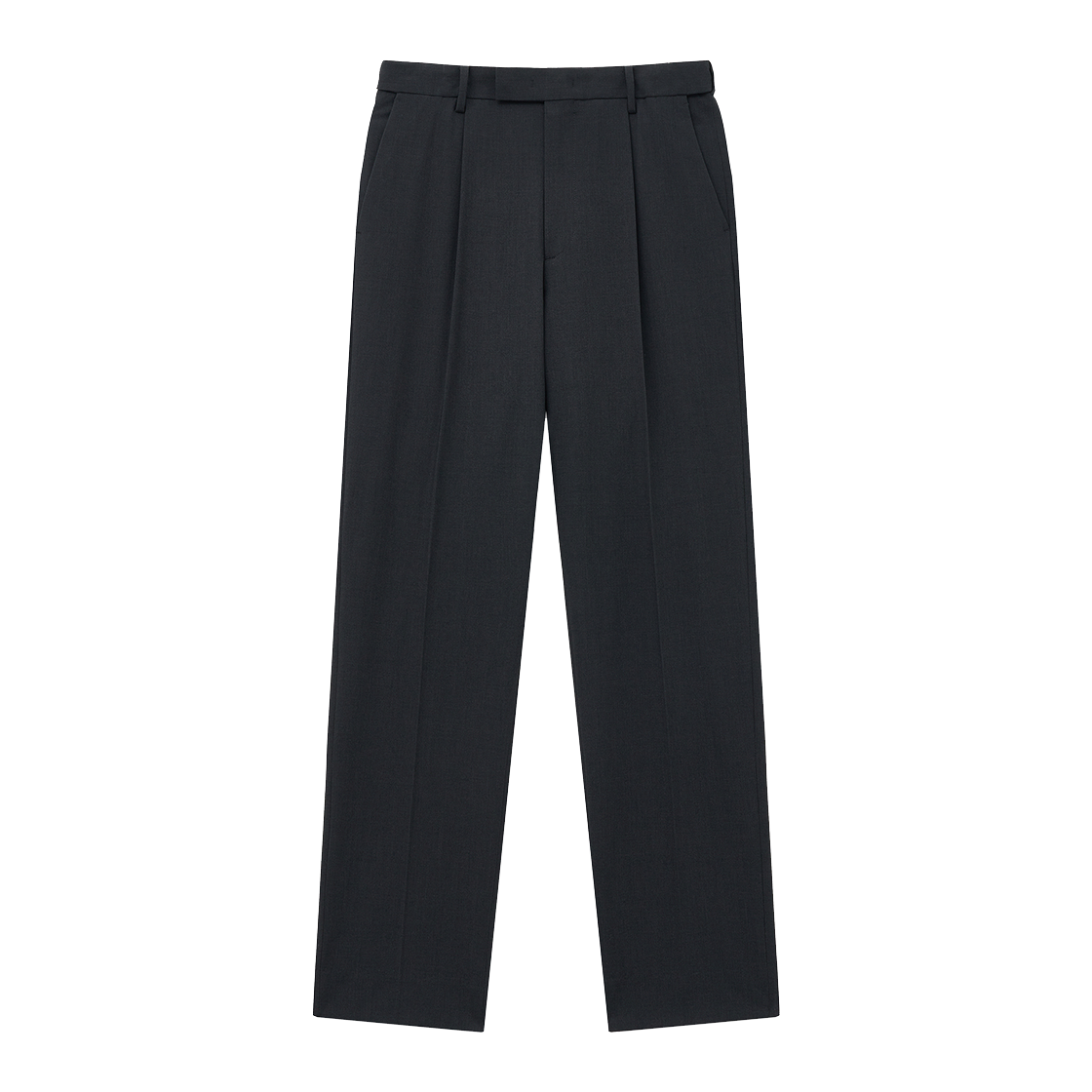 TNPA6E112CG TNGT Wool Blend Office Pants Dark Grey