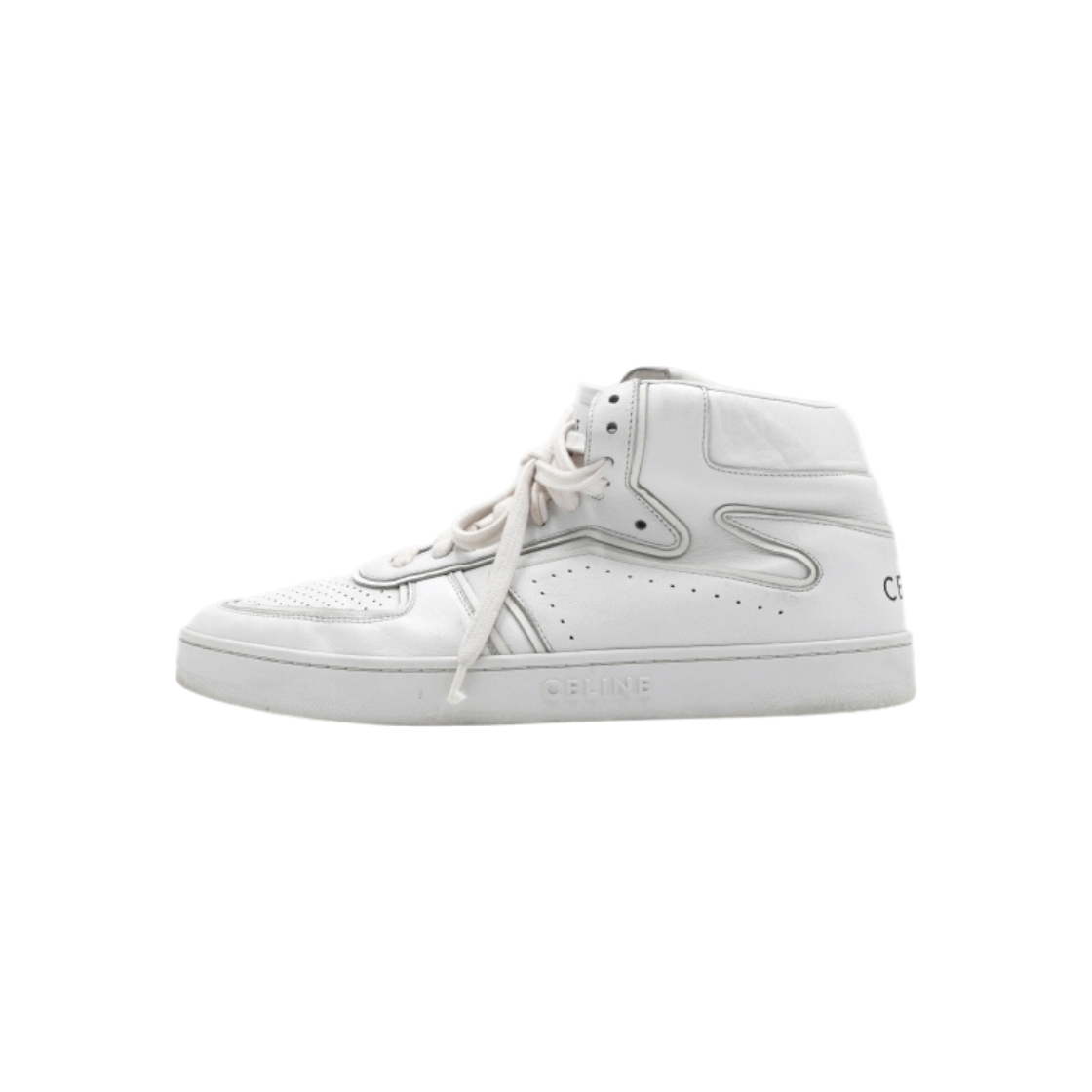 ITEA7FH4HCMC Celine White Z Trainer High-Top Sneakers for Men