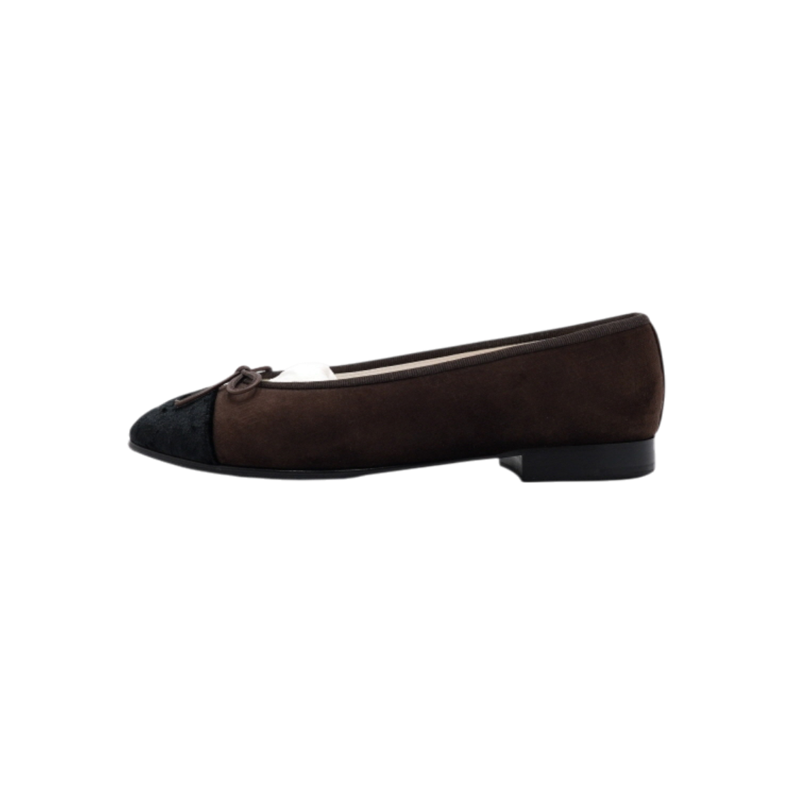 ITGJO76KQ3S8 Chanel Classic Two-Tone Ballerina Flats