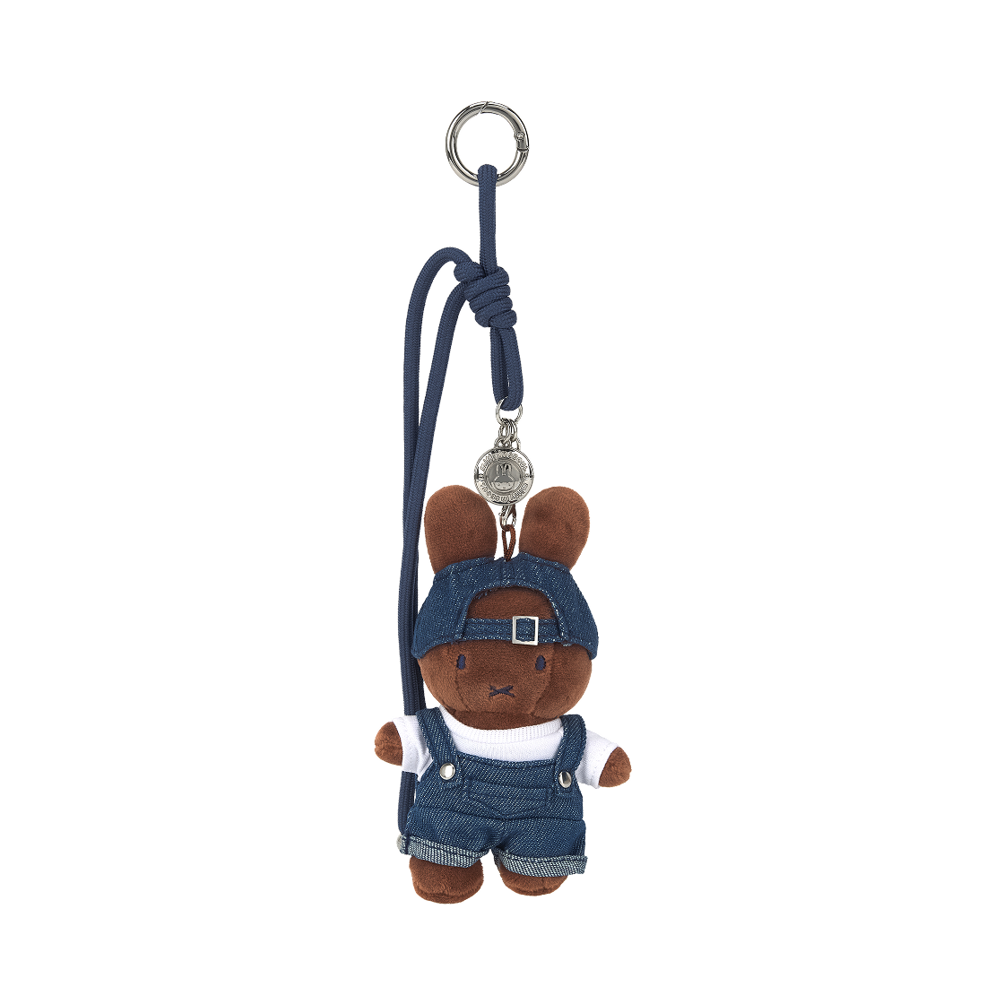 미피 서울 데님 에디션 포피 키링(Miffy Seoul Denim Edition Poppy Keyring)