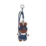 Miffy Seoul Denim Edition Poppy Keyring